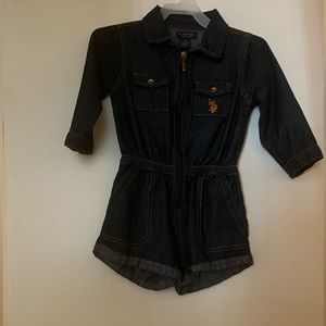Polo Girl Romper